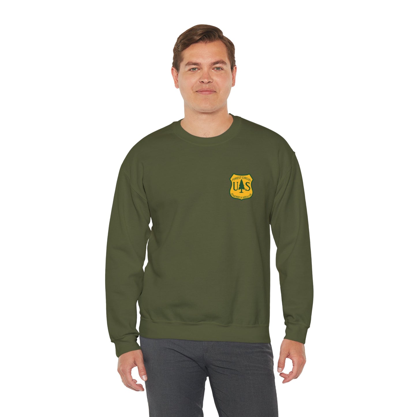 Forest Circus Sweatshirt. Plain