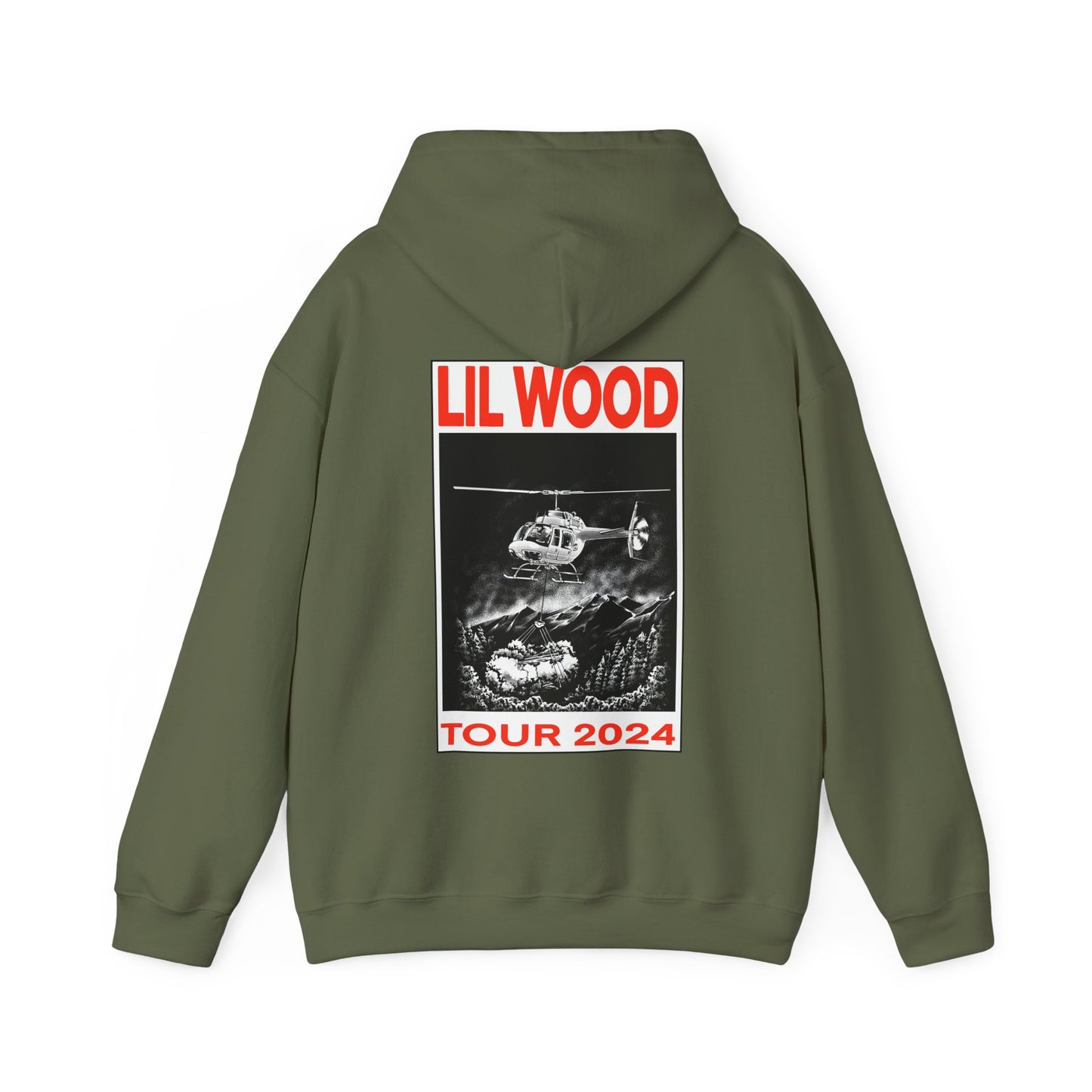 LIL WOOD TOUR 2024. Hoodie