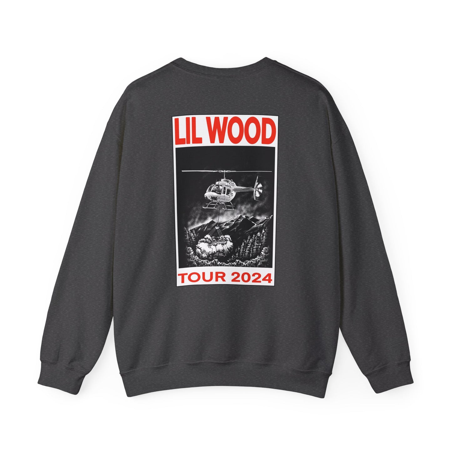 LIL WOOD TOUR 2024 Crewneck Sweatshirt