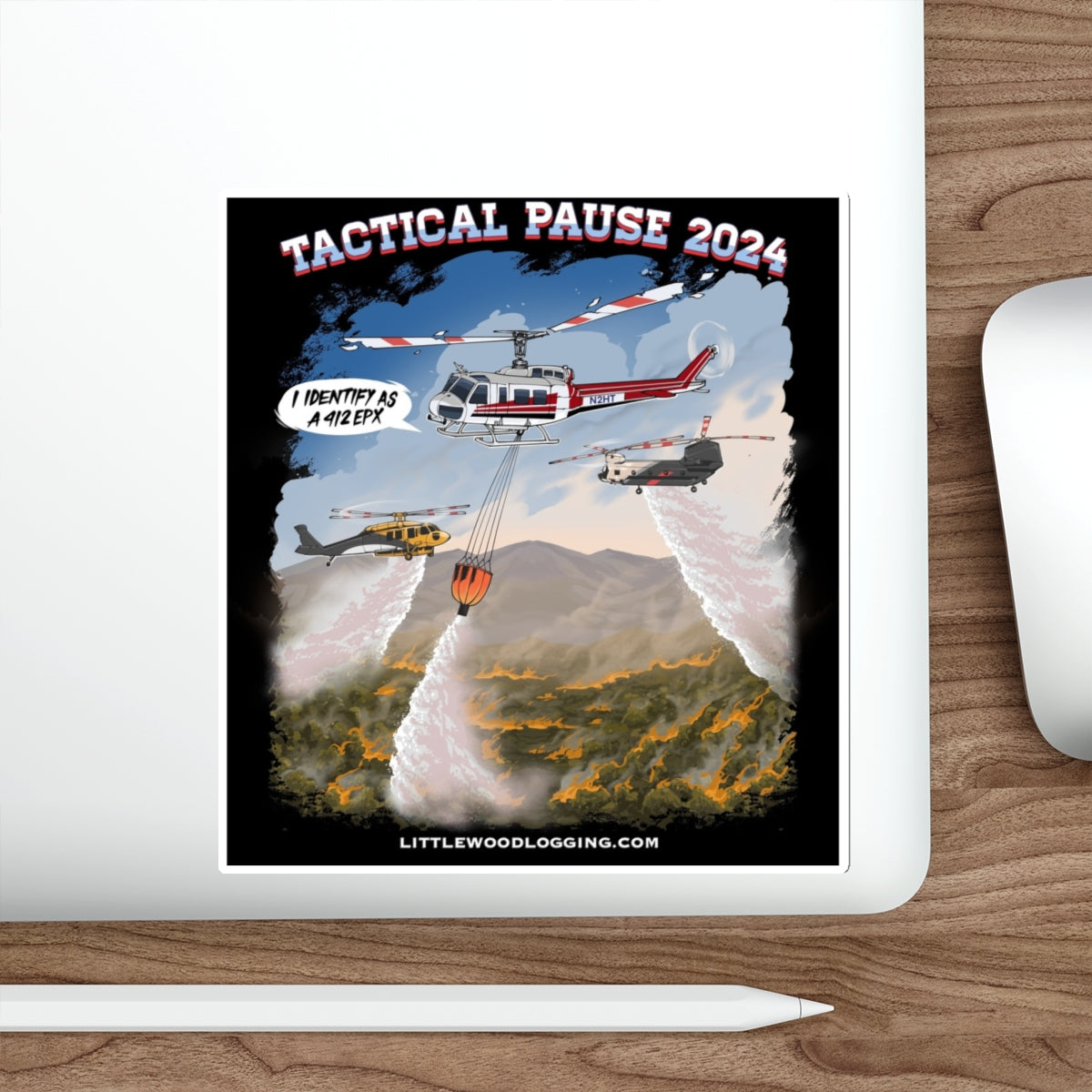 A Tactical Pause 2024 Stickers