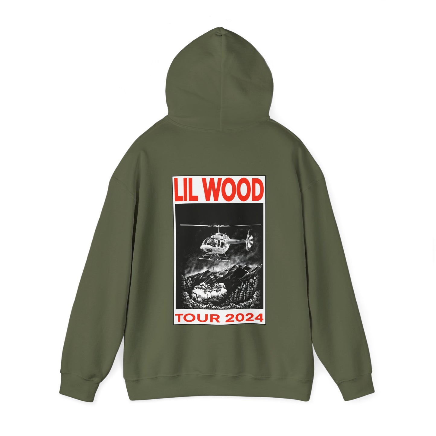 LIL WOOD TOUR 2024. Hoodie