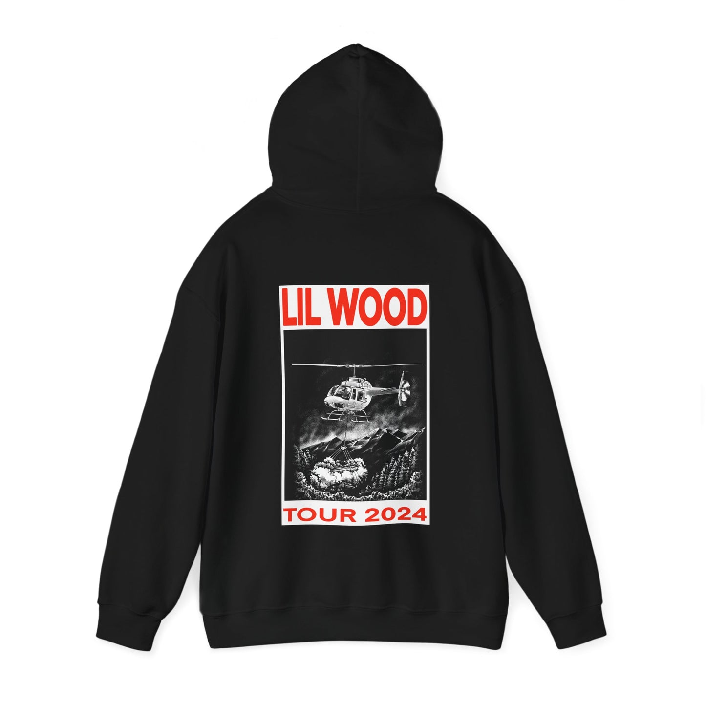 LIL WOOD TOUR 2024. Hoodie