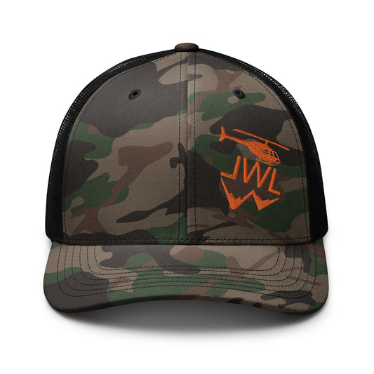 Trucker hat. Camouflage